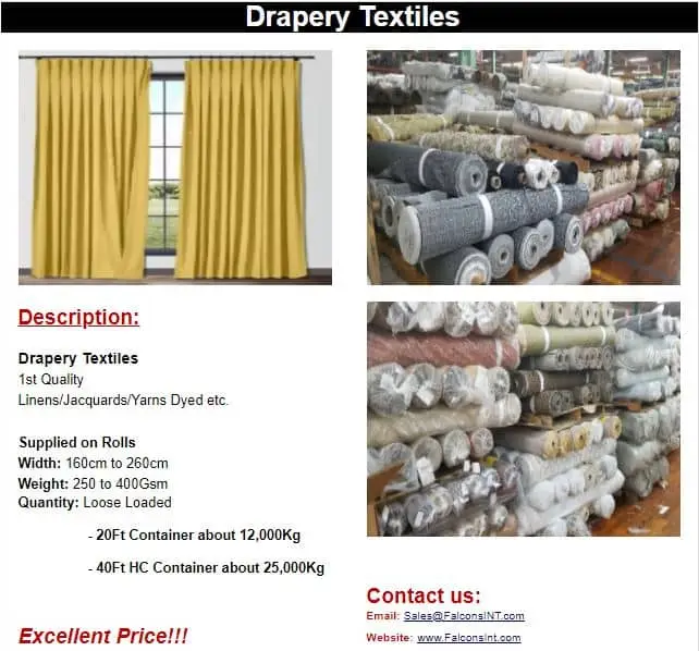 Drapery Textiles